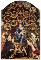 Lotto, Lorenzo - Madonna of the Rosary